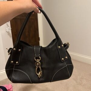 Dooney and Bourke Black Leather Handbag